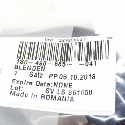 NEW VW CADDY 9K9A STEERING WHEEL TRIM SET 1S0498685041 ORIGINAL