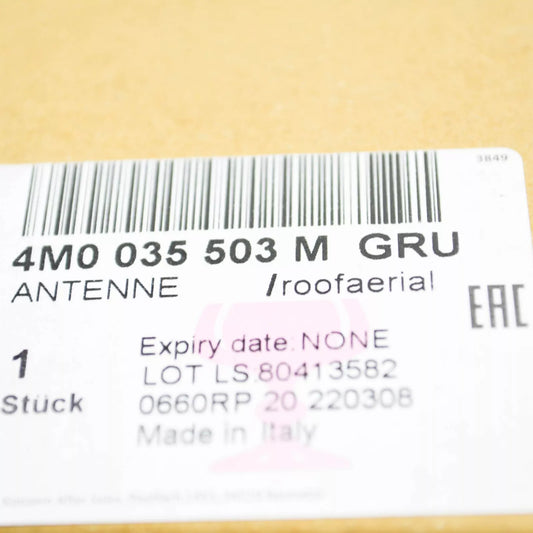 NEW AUDI A4 AVANT B9 ROOF ANTENNA 4M0035503MGRU ORIGINAL