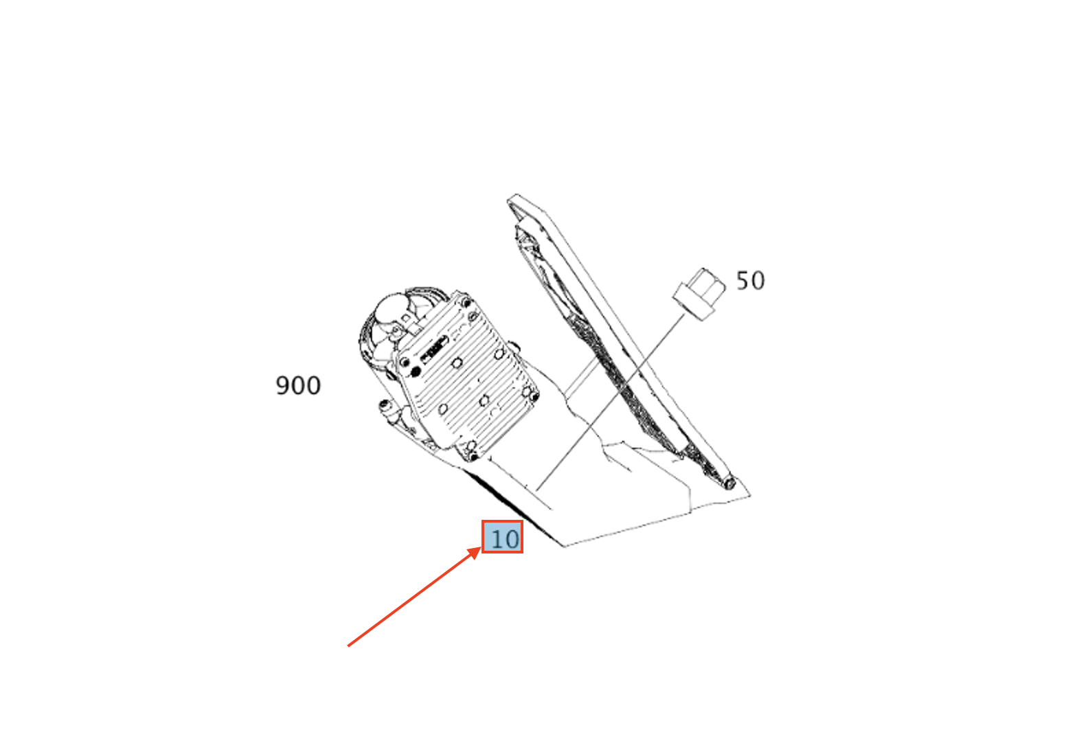new mercedes-benz glc coupe c253 accelerator pedal a2533002900 original