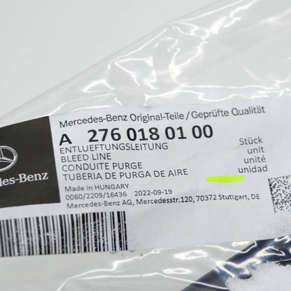 NEW MERCEDES-BENZ GLE W166 ENGINE VENTILATION TUBE A2760180100 ORIGINAL