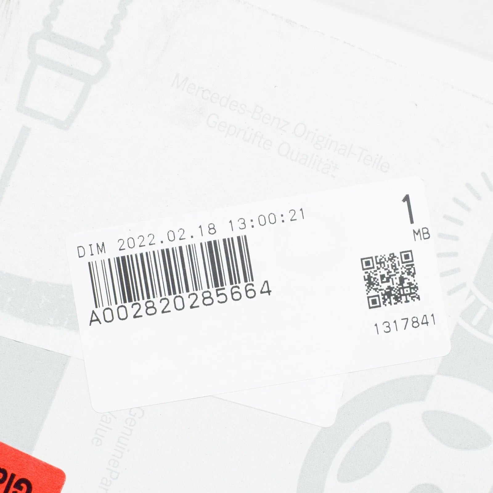 NEW MERCEDES-BENZ G W463 FRONT RIGHT FOG LIGHT A002820285664 ORIGINAL