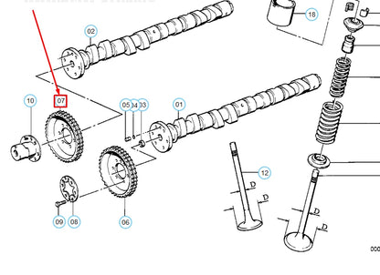 NEW BMW M3 E30 COUPE CAMSHAFT SPROCKET EXHAUST 11311312535 1312535 ORIGINAL