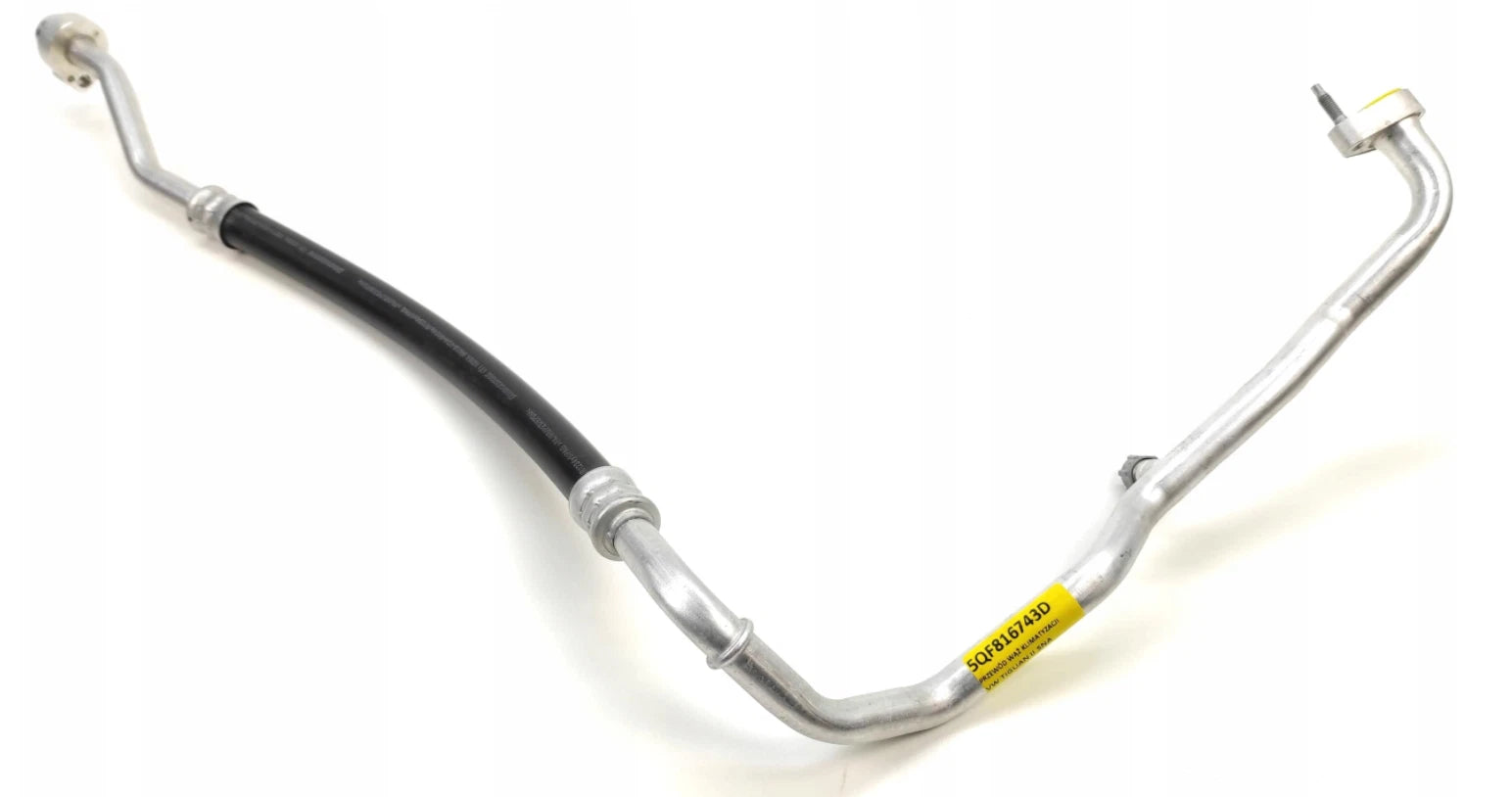 NEW VOLKSWAGEN TIGUAN AD MK2 A/C REFRIGERANT LINE 5QF816743D ORIGINAL