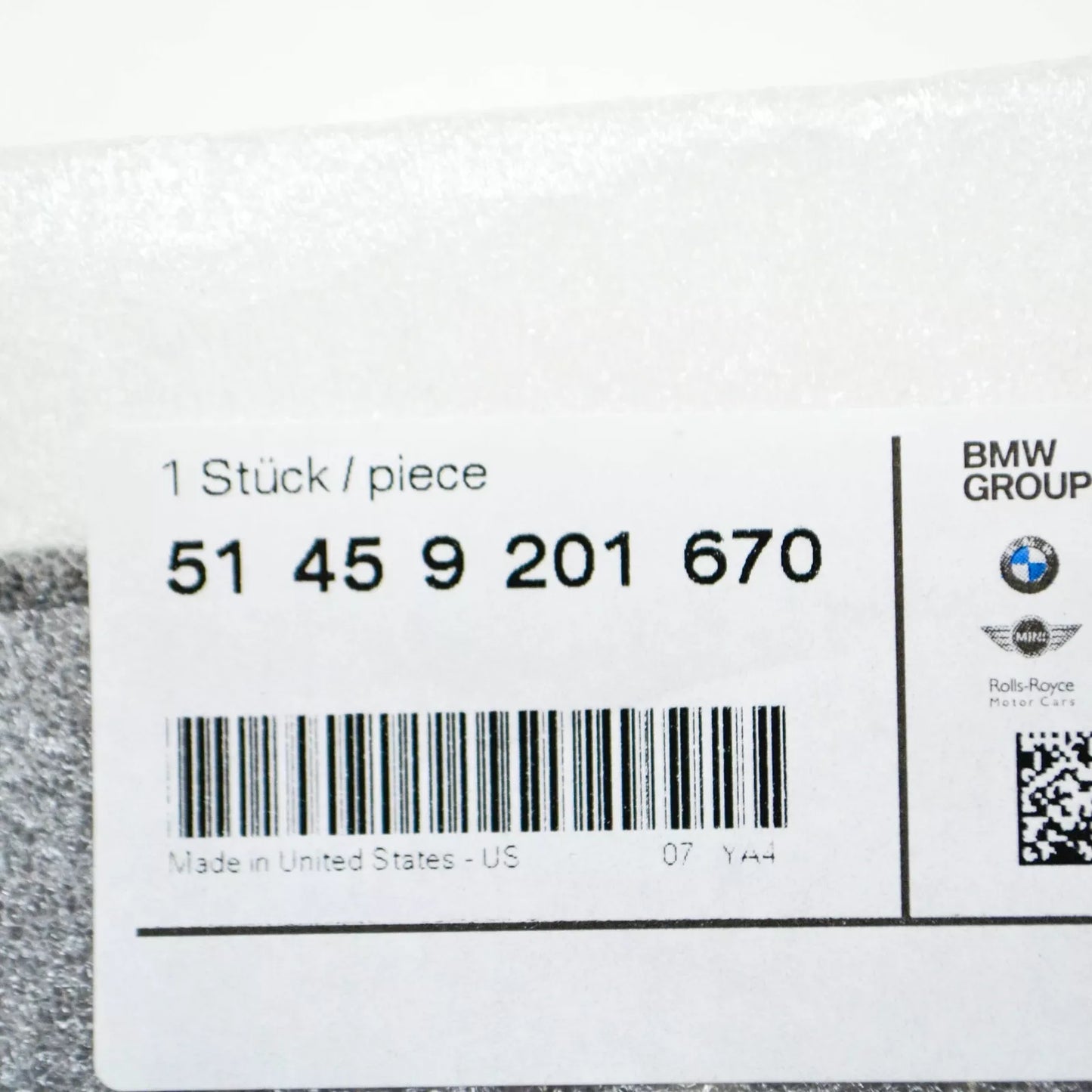 NEW BMW X3 F25 LOWER CENTER CONSOLE TRIM 51459201670 9201670 ORIGINAL