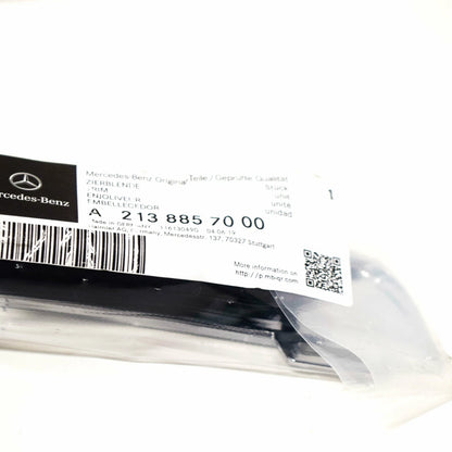 NEW MB E-CLASS W213 FRONT BUMPER LOWER CHROME TRIM A2138857000