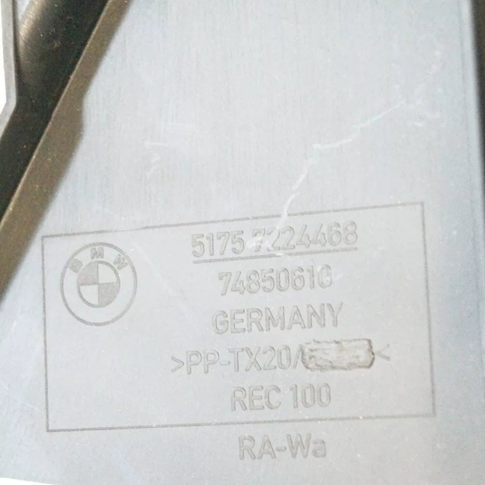 NEW BMW 6 F12 TANK COVER RIGHT SIDE 51757224468 7224468 ORIGINAL