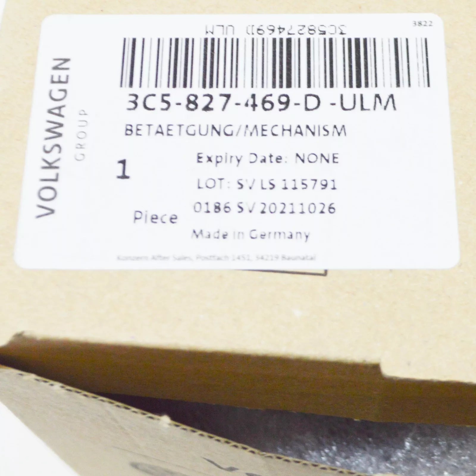 NEW VW GOLF 1K1 REAR TRUNK LID BOOT EMBLEM BADGE 3C5827469DULM ORIGINAL