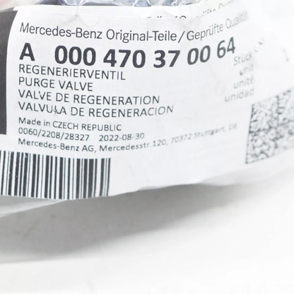 NEW MB CLA COUPE C118 VAPOR CANISTER PURGE VALVE A000470370064 ORIGINAL