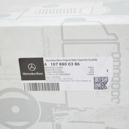 NEW MERCEDES-BENZ SL R107 RADIATOR GRILLE MERCEDES STAR A1078800386 ORIGINAL