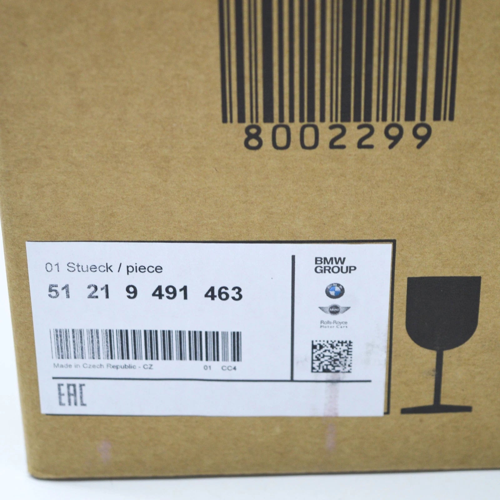 NEW BMW M5 F90 FRONT LEFT DOOR EXTERIOR HANDLE 51219491463 ORIGINAL