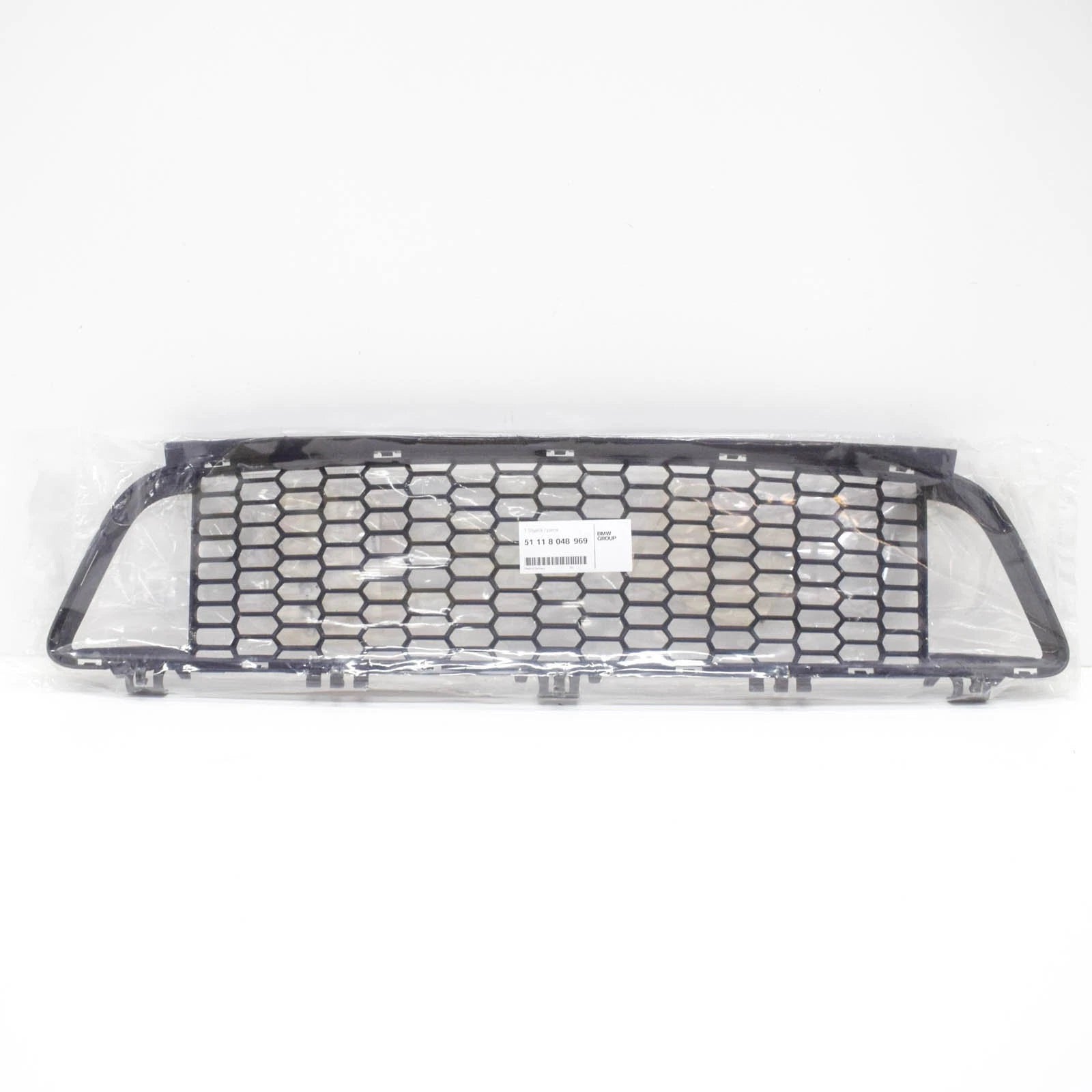 NEW BMW 1 F20 FRONT BUMPER M LOWER GRILLE 51118048969 511180 ORIGINAL