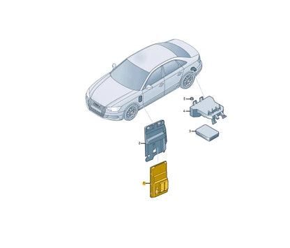 NEW AUDI A4 B9 COMFORT CONTROL UNIT 8W1907063AN ORIGINAL