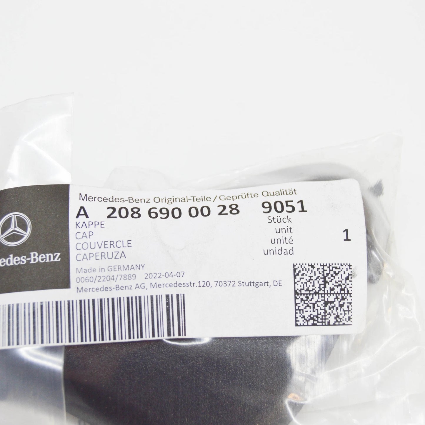 NEW MERCEDES-BENZ CLK C208 ALARM SENSOR COVER TRIM A20869000289051 ORIGINAL