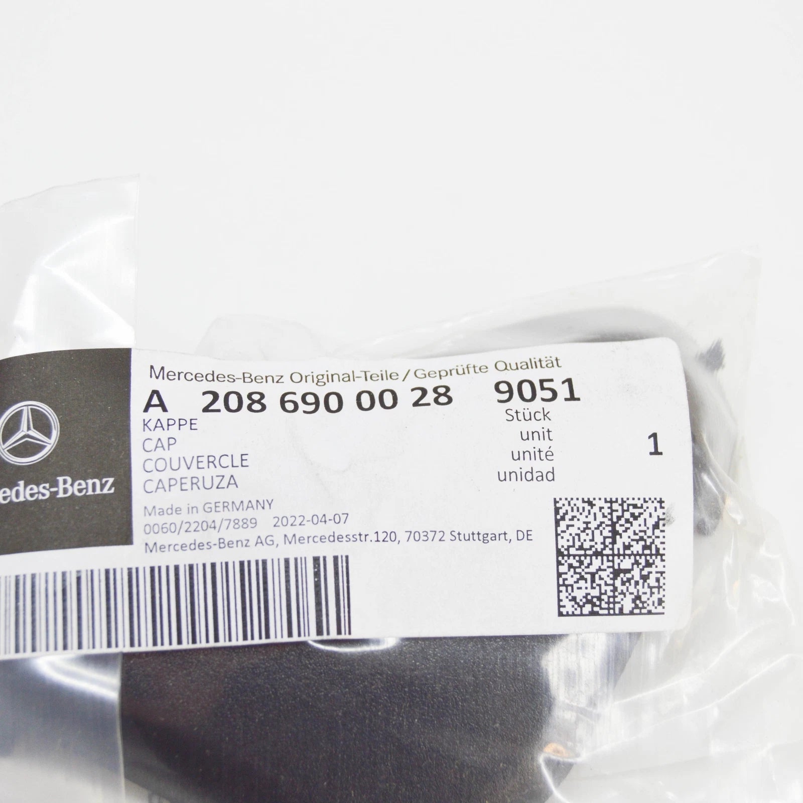 NEW MERCEDES-BENZ CLK C208 ALARM SENSOR COVER TRIM A20869000289051 ORIGINAL