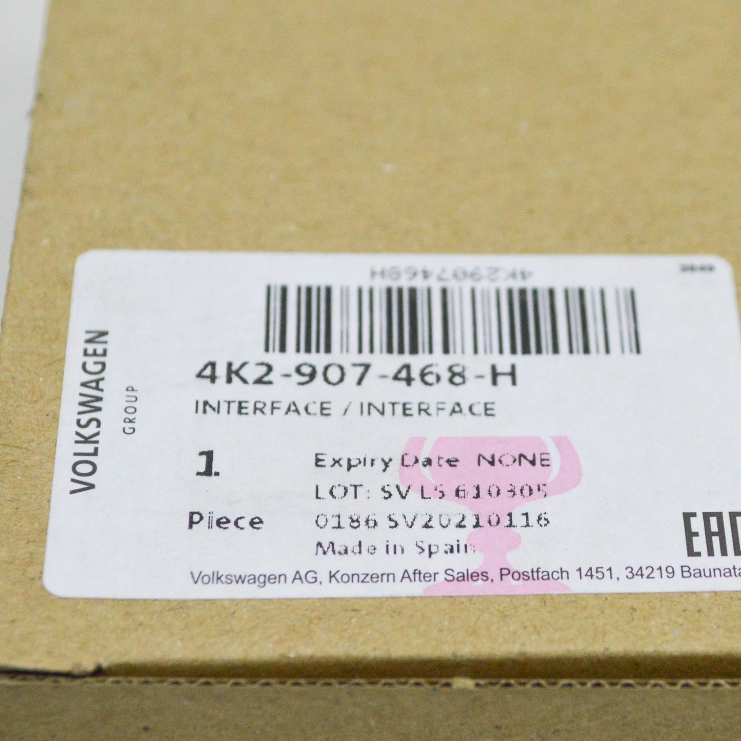 NEW AUDI E-TRON SPORTBACK GEA GATEWAY CONTROL UNIT 4K2907468H ORIGINAL