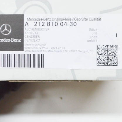 NEW MERCEDES BENZ E W212 CENTER CONSOLE ASHTRAY A2128100430 ORIGINAL