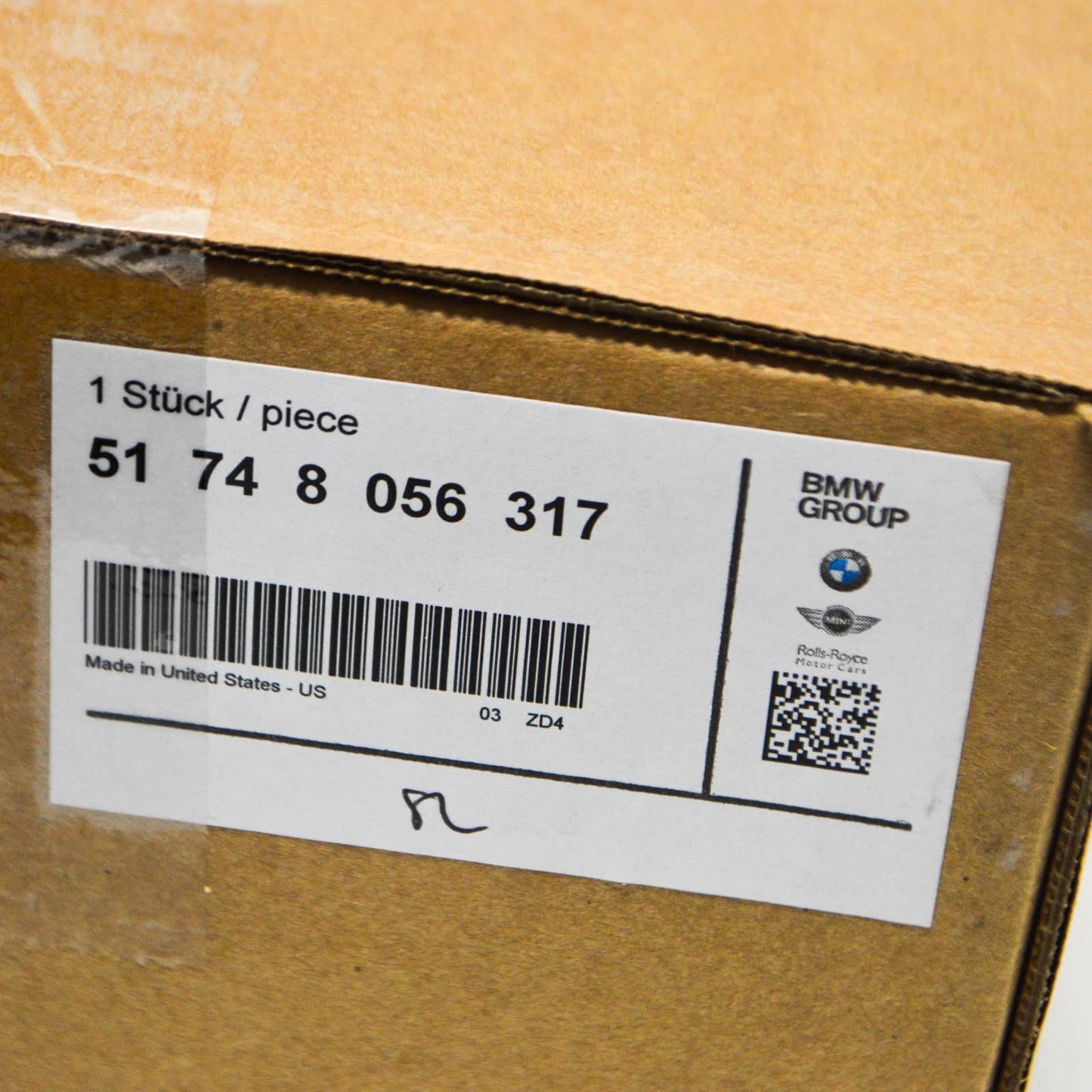 NEW BMW X5 F85 RADIATOR M LEFT AIR DUCT 51748056317 8056317 2015 ORIGINAL