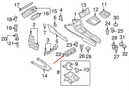 new volkswagen caddy 2k climate heater control unit 5k0907044hbzju original