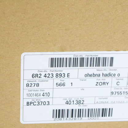 NEW AUDI A1 8X1 POWER STEERING PIPE HOSE 6R2423893E RHD ORIGINAL