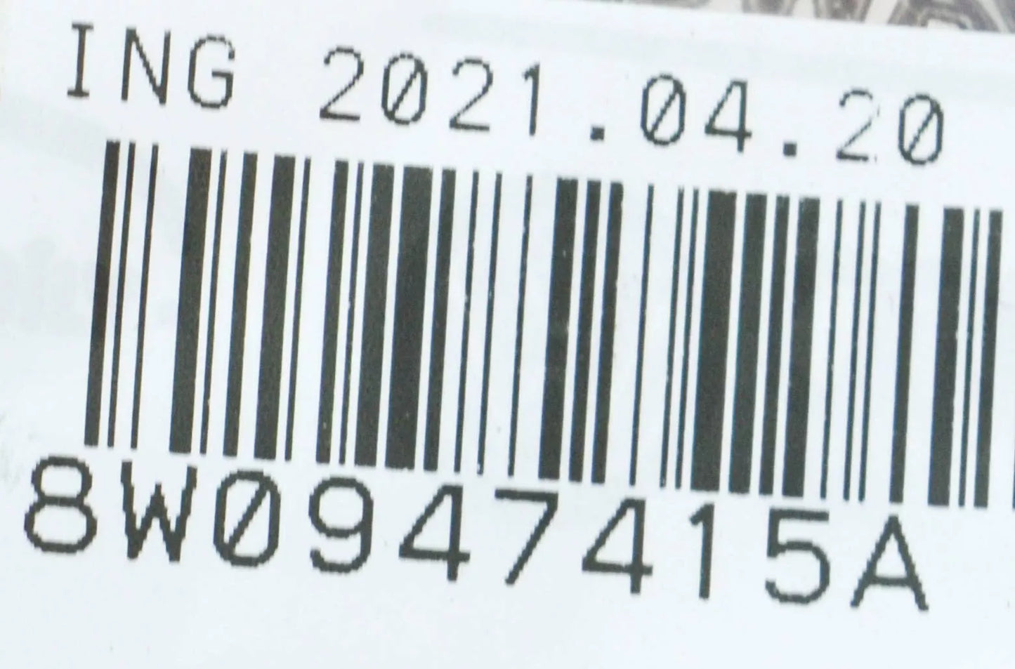 NEW AUDI A4 S4 B9 AVANT FRONT LEFT FOOTWELL INTERIOR LIGHT 8W0947415A