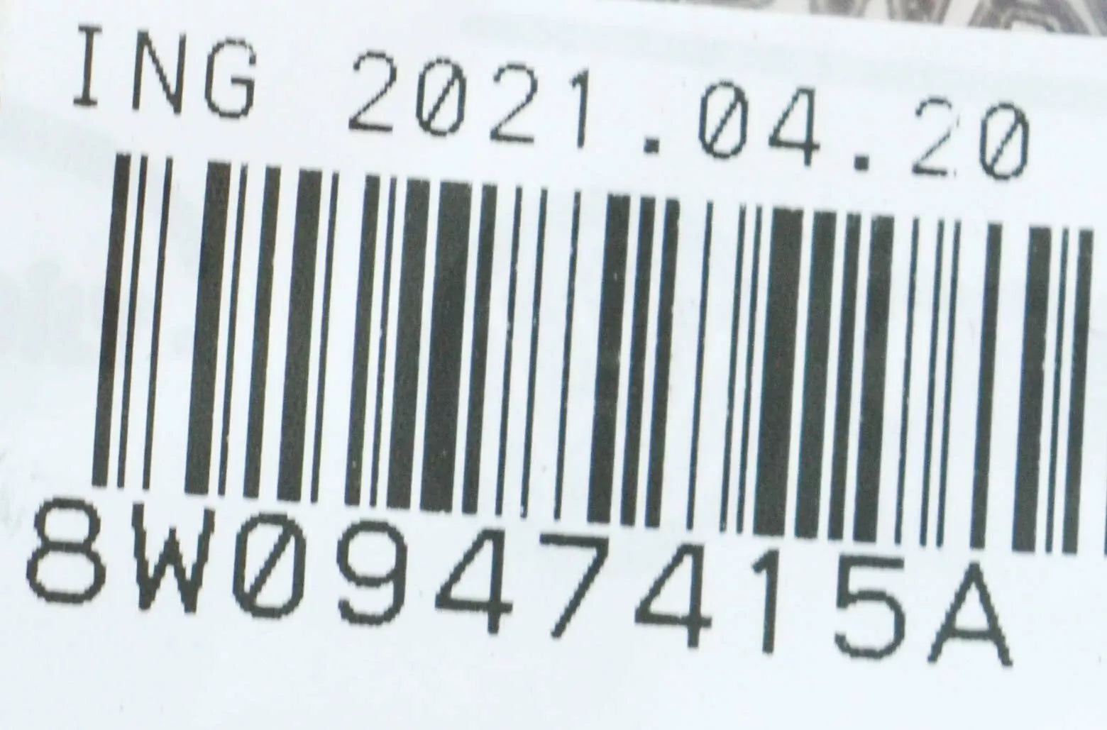 NEW AUDI A4 S4 B9 AVANT FRONT LEFT FOOTWELL INTERIOR LIGHT 8W0947415A