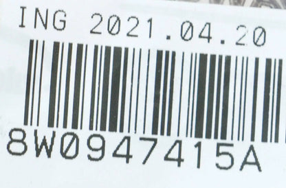 NEW AUDI A4 S4 B9 AVANT FRONT LEFT FOOTWELL INTERIOR LIGHT 8W0947415A