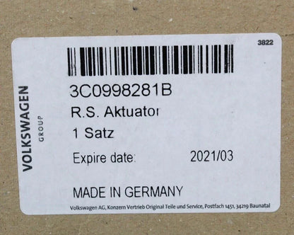 NEW VOLKSWAGEN PASSAT B6 SERVOMOTOR 3C0998281B 2006 ORIGINAL