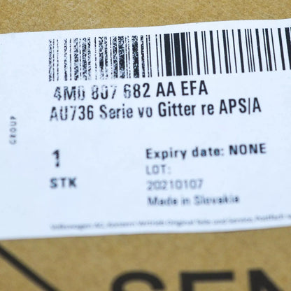 NEW AUDI Q7 4M FRONT BUMPER RIGHT AIR GRILLE 4M0807682AAEFA