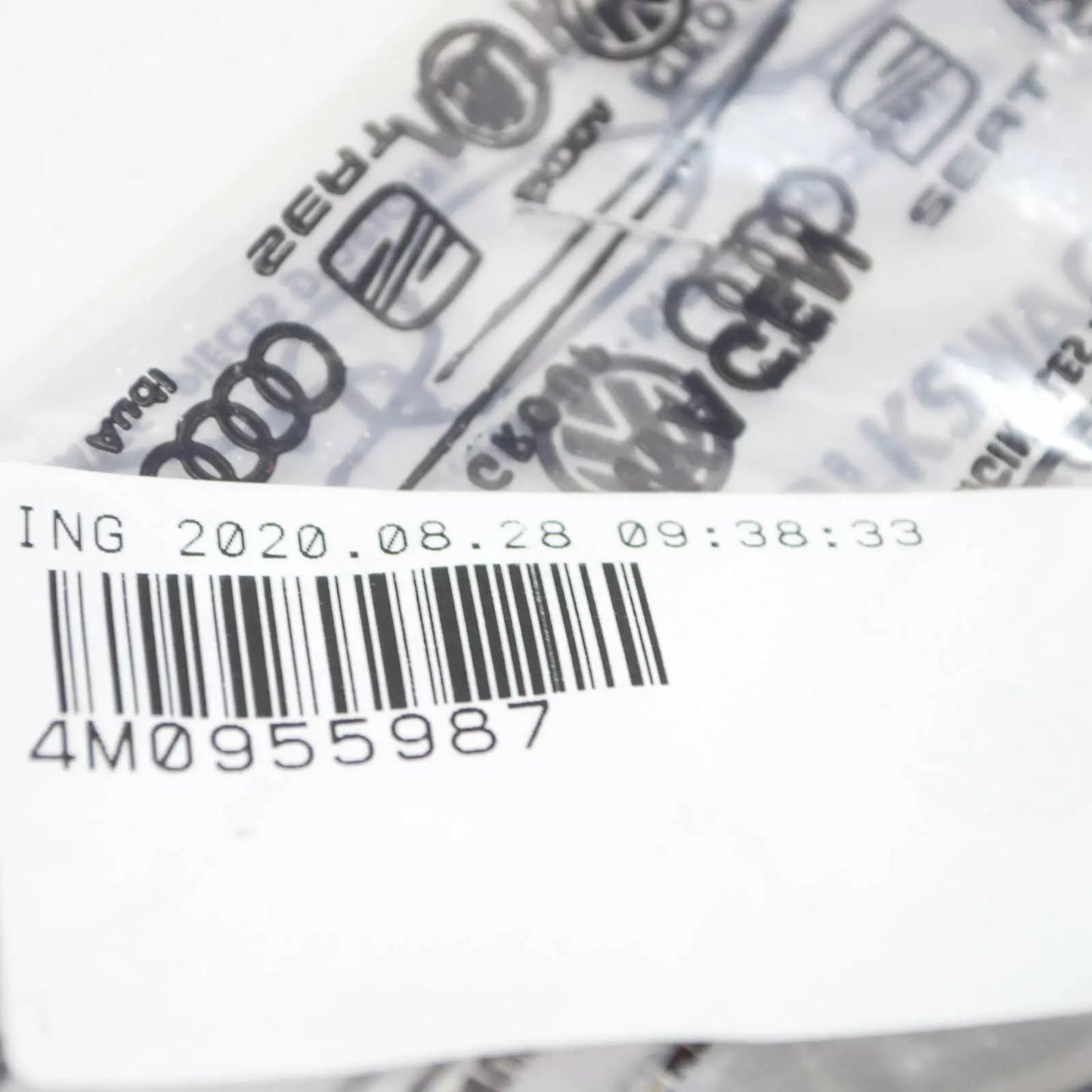 NEW AUDI Q7 4M FRONT WINDSCREEN WASHER NOZZLE JET LEFT 4M0955987 ORIGINAL