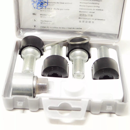 NEW VOLKSWAGEN GOLF MK7 ESTATE WHEEL LOCK BOLTS SET 5Q0698137