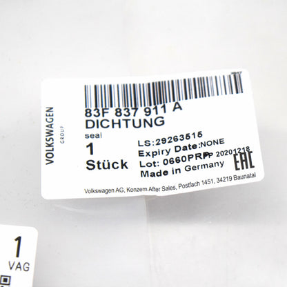 NEW AUDI Q3 F3 FRONT LEFT OUTER DOOR SEAL RUBBER 83F837911A