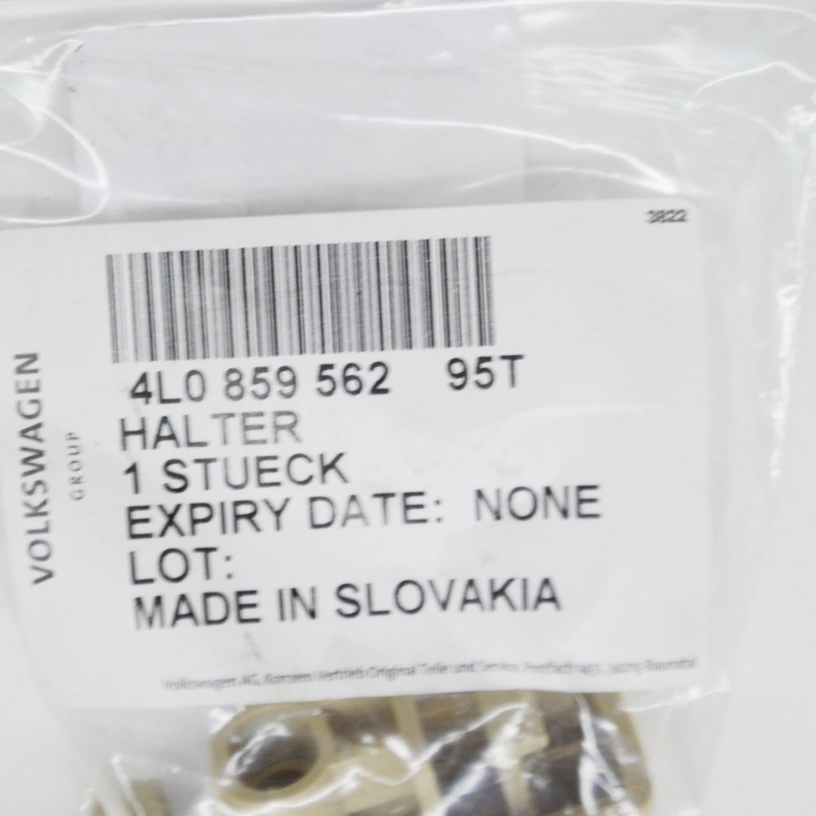 NEW AUDI Q7 4L RIGHT INNER SUN PROTECTION HOLDER 4L085956295T ORIGINAL