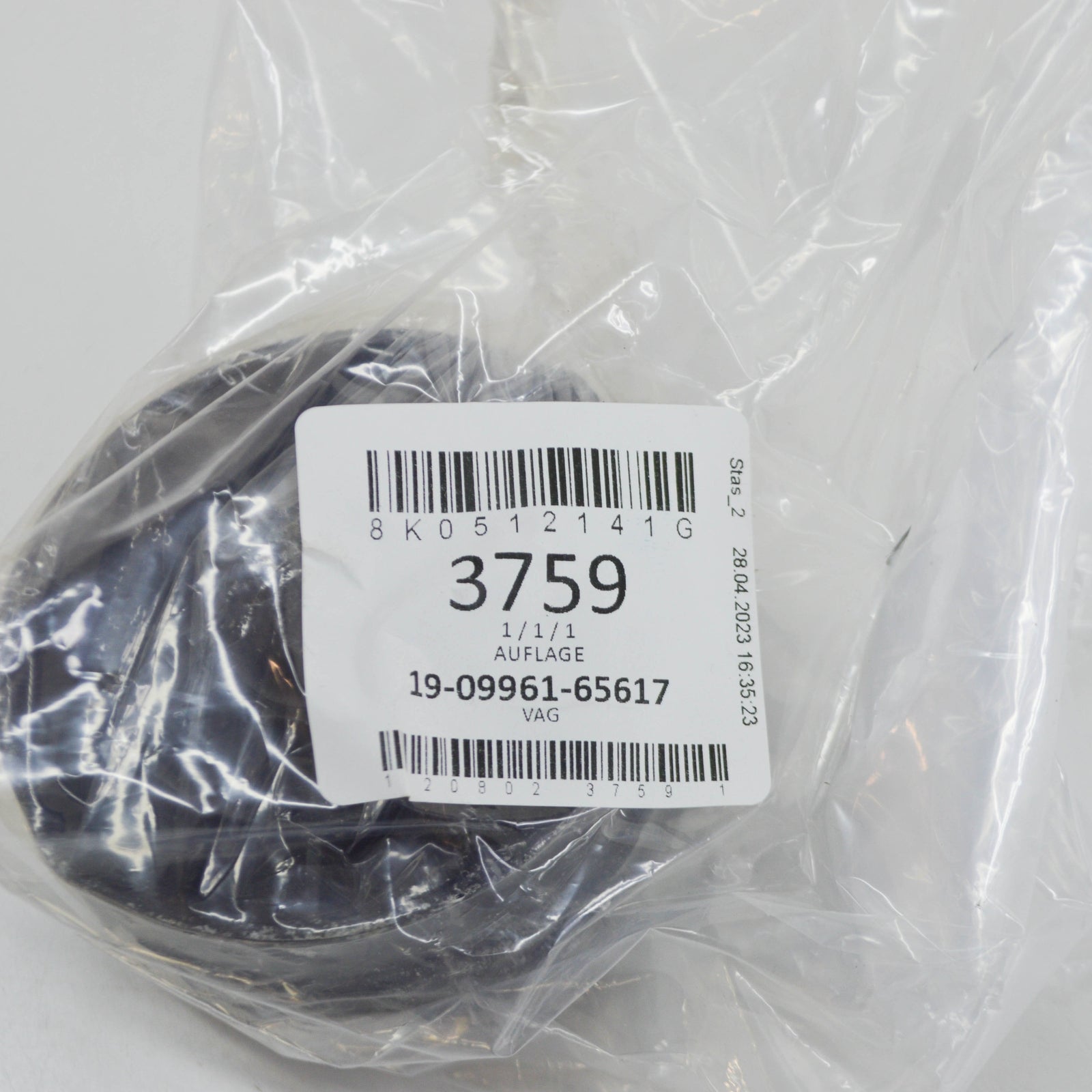 NEW AUDI A4 B8 REAR AXLE SPRING UPPER SUPPORT 8K0512141G ORIGINAL