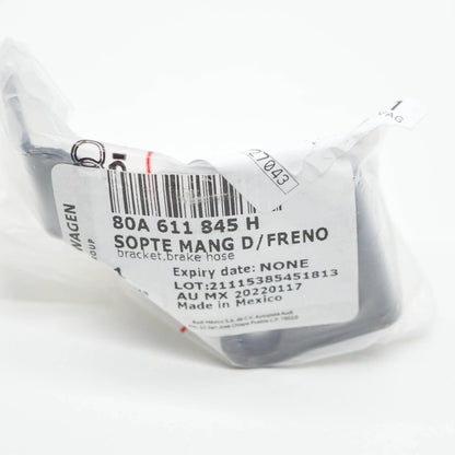 NEW AUDI Q5 FY 80A REAR LEFT BRAKE HOSE BRACKET HOLDER 80A611845H ORIGINAL