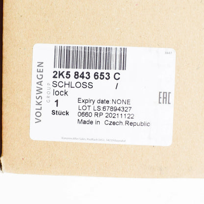 NEW VW CADDY 2K MK3 LEFT SLIDING DOOR REMOTE OPERATED LOCK 2K5843653C ORIGINAL