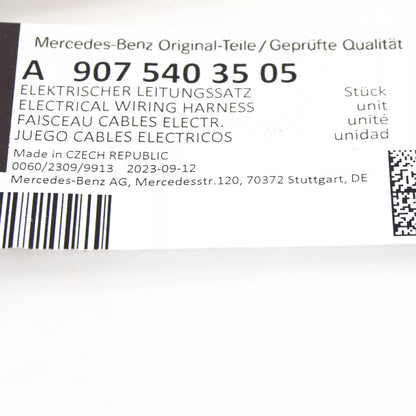 NEW MERCEDES-BENZ SPRINTER 907 REAR RH SPEED SENSOR WIRING A9075403505 ORIGINAL