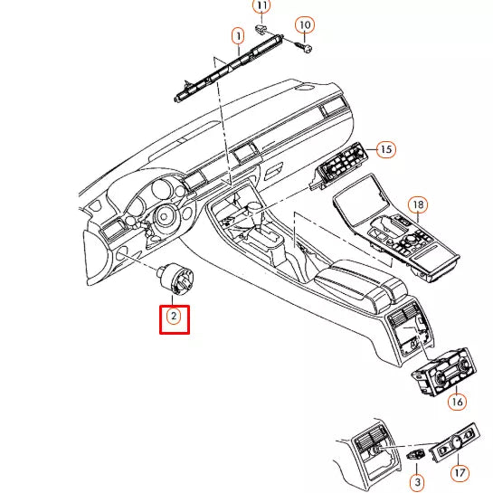 NEW AUDI A8 D3 HEADLING CONTROL SWITCH 4E0941531G5PR ORIGINAL