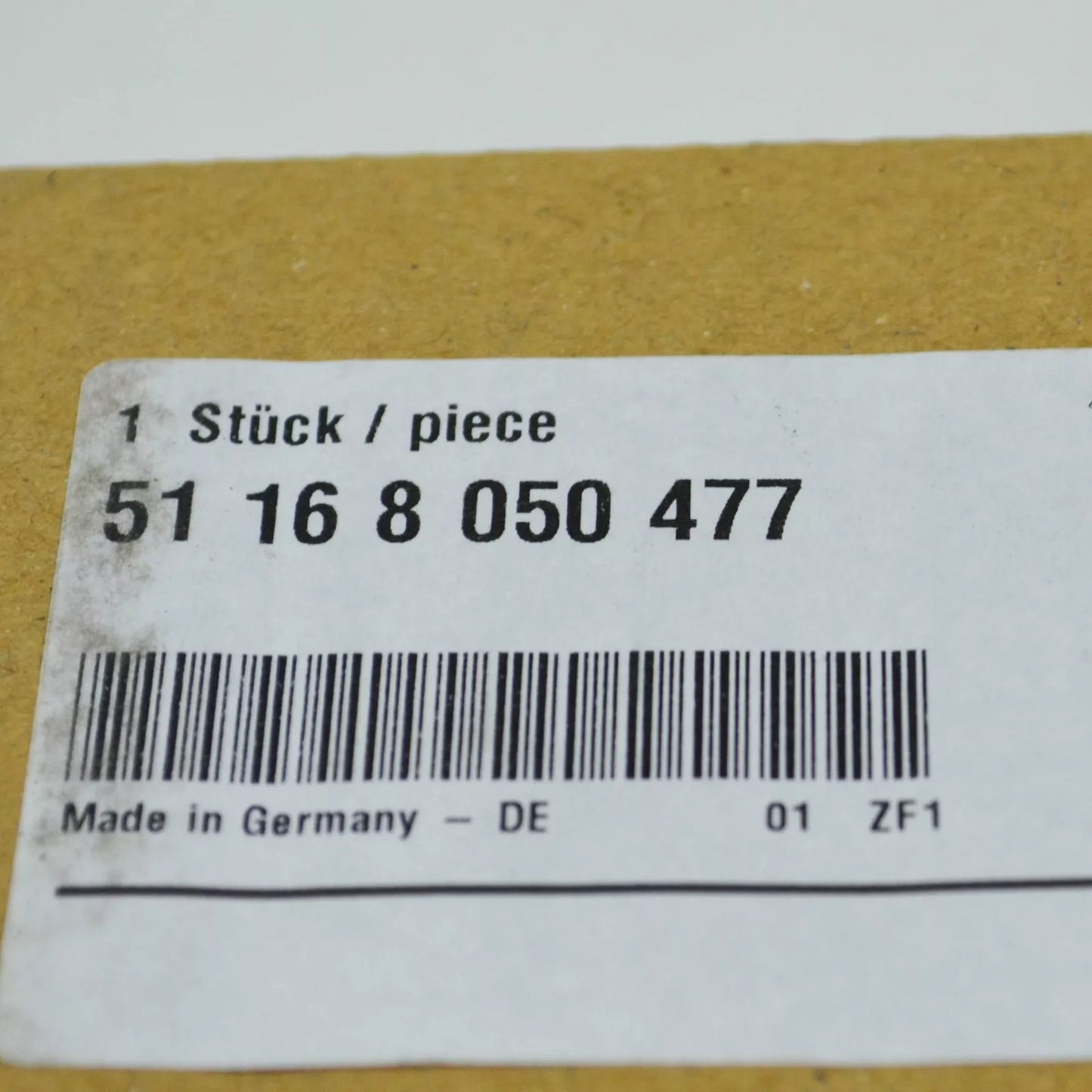 NEW BMW M5 F10 FRONT LEFT DOOR MIRROR FRAME 51168050477 ORIGINAL