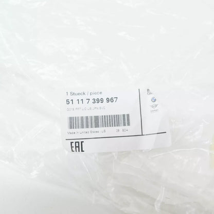 NEW BMW X3 G01 FRONT BUMPER NUMBER LICENSE PLATE HOLDER 51117399967 ORIGINAL