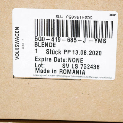 NEW VOLKSWAGEN SCIROCCO STEERING WHEEL R-MODEL TRIM 5G0419685JYMS