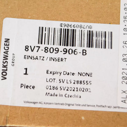 NEW AUDI A3 CONVERTIBLE 8V FUEL FILLER FLAP INSERT 8V7809906B