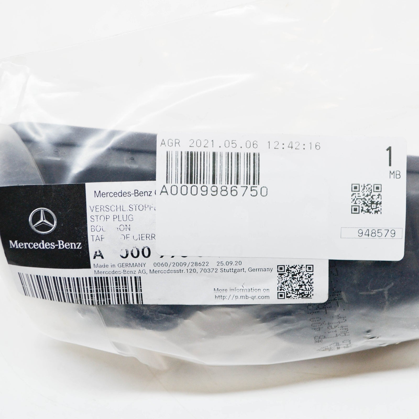NEW MERCEDES-BENZ C-CLASS CLS E-CLASS JACK PAD POINT BLOCK A0009986750 ORIGINAL