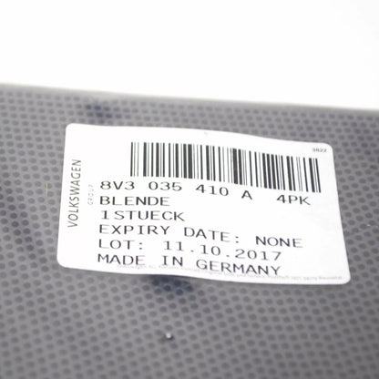 NEW AUDI A3 8V FRONT RIGHT DOOR LOUDSPEAKER TRIM 8V3035410A4PK ORIGINAL