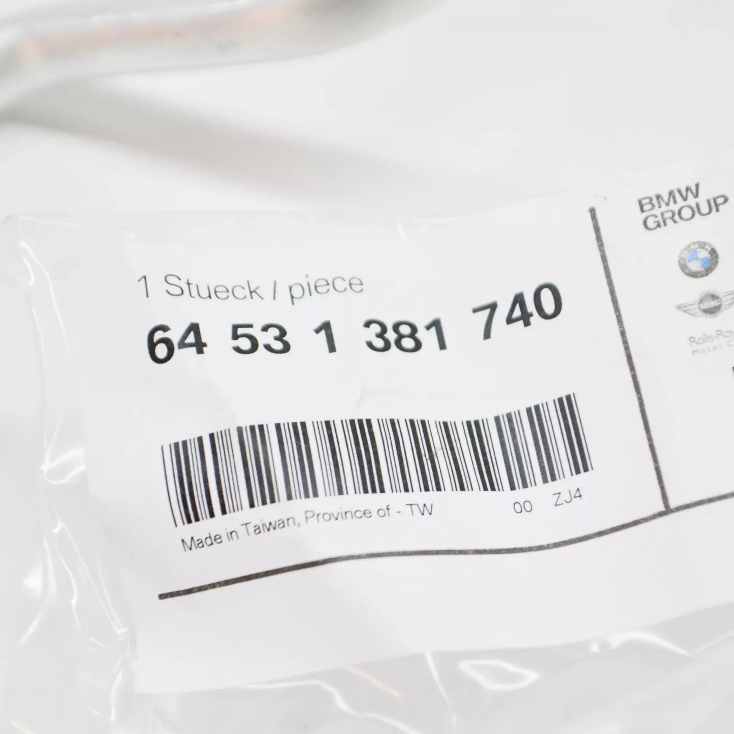 NEW BMW 3 E30 AC DRYER EVAPORATOR HOSE LINE 64531381740 ORIGINAL