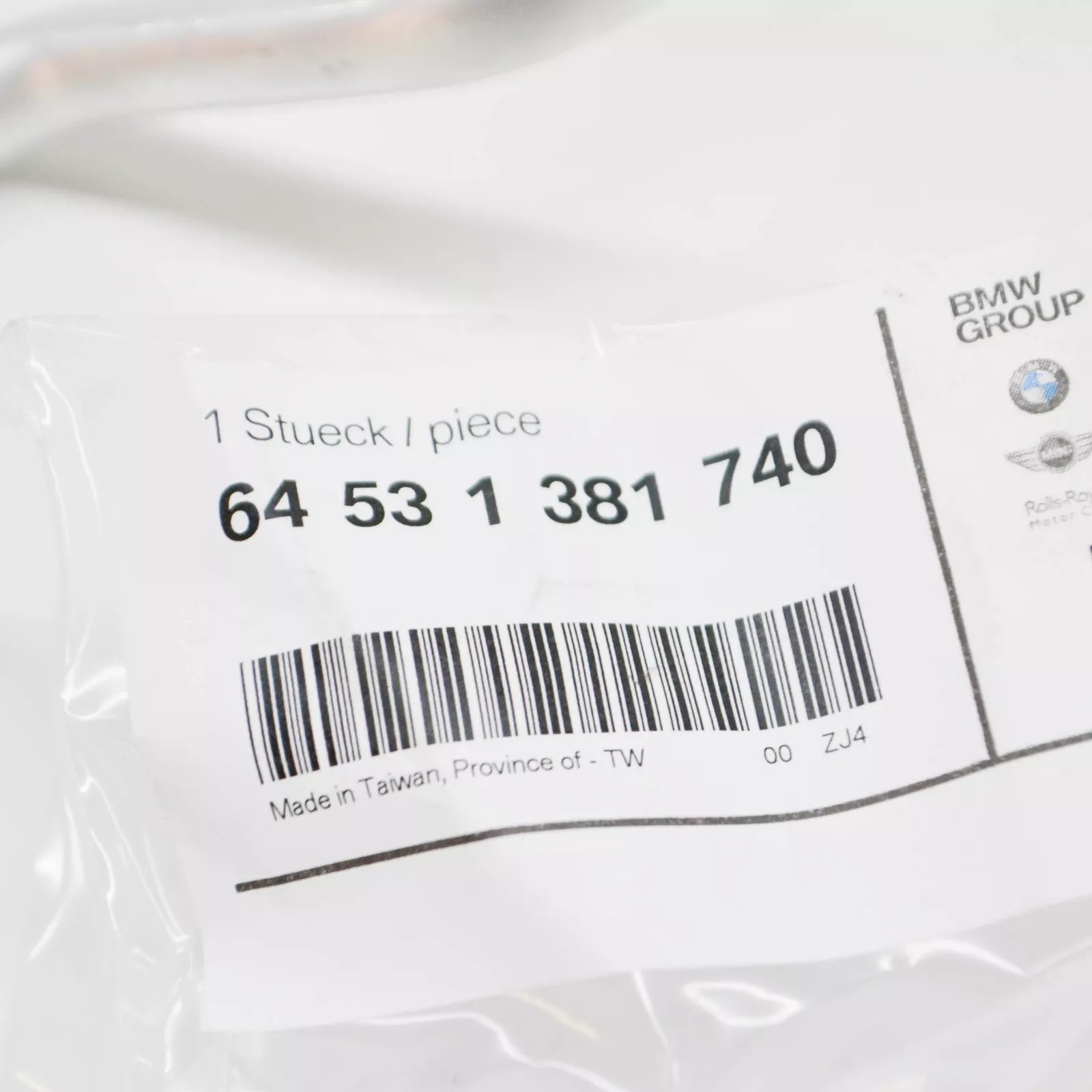 NEW BMW 3 E30 AC DRYER EVAPORATOR HOSE LINE 64531381740 ORIGINAL