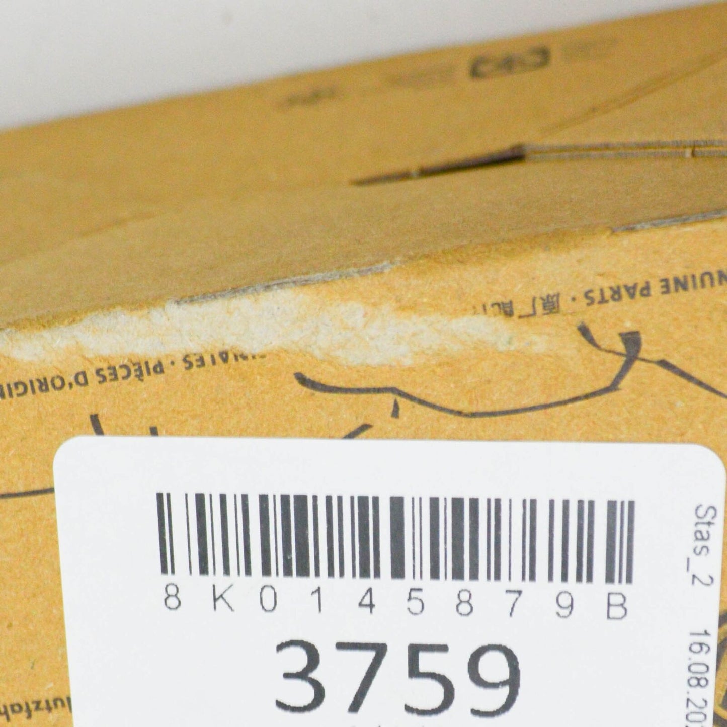 NEW AUDI A4 AVANT B8 REAR AUXILIARY WATER PUMP BRACKET 8K0145879B ORIGINAL