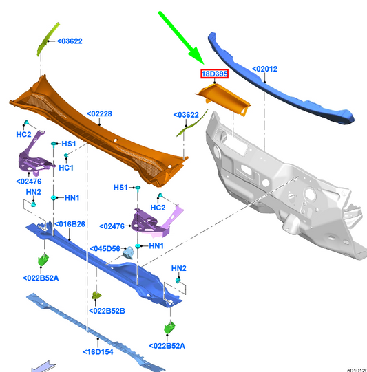 new ford kuga mk3 front panel screen assy rhd 2546298 lv4b-18d395-ce original