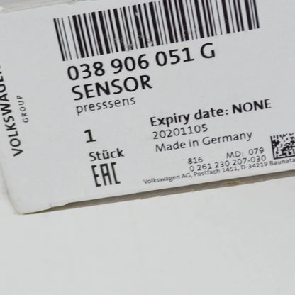 NEW AUDI A4 B8 MAP PRESSURE SENSOR 038906051G ORIGINAL