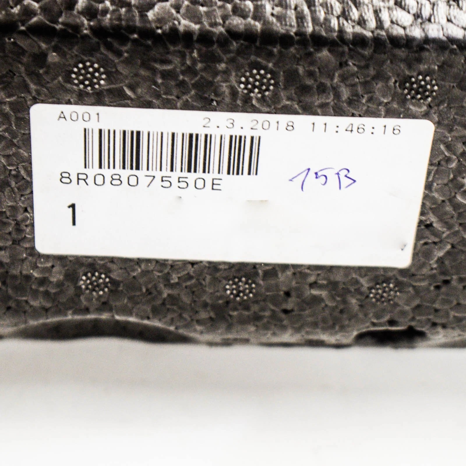 NEW AUDI Q5 8R FRONT BUMPER FOAM 8R0807550E 2014 ORIGINAL