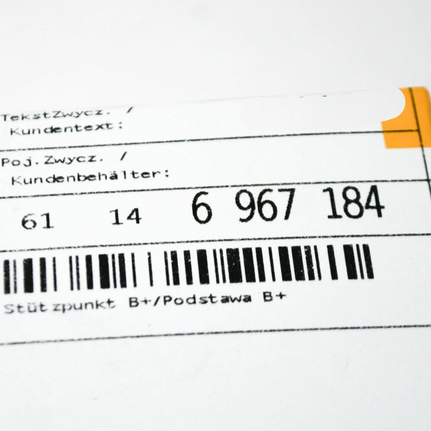 NEW BMW X5 E70 BASE B BATTERY CABLE 61146967184 6967184 ORIGINAL